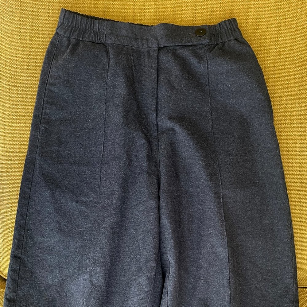 Cordera Cotton and Cashmere Blend Cozy Gray Pants